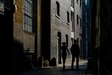 Clink Street Shadows. Street Photography. Clink Street. London, 2020.