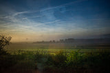Set of Three#2 Sunrise from Train